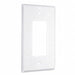 Jumbo Decorator 1-Gang White Textured