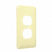 Princess Wallplate Duplex Ivory Textured