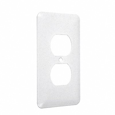 Princess Wallplate Duplex White Textured