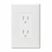 Decorator Wallplate Duplex White