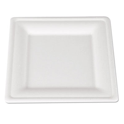 PLATE,8X8,SQ,500,FIBER,WH