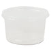 CONTAINER,W/LID,8OZ,CLR