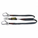 Shock-Absorbing Lanyard Black