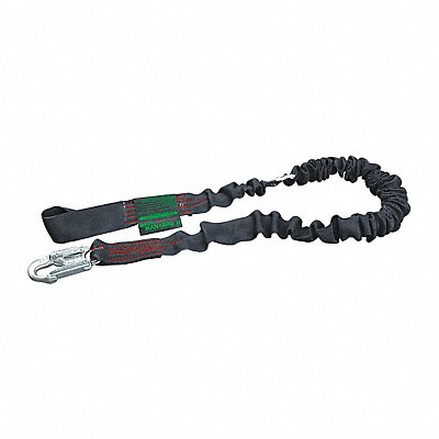 Shock-Absorbing Lanyard Black