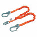 Shock-Absorbing Lanyard Orange