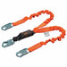 Shock-Absorbing Lanyard Orange