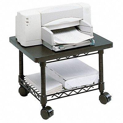 Underdesk Printer/Fax Stand Black