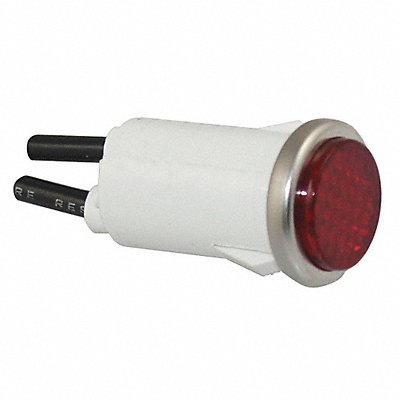 Flush Indicator Light Red 12V