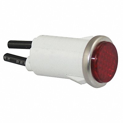 Flush Indicator Light Red 24V