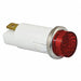 Raised Indicator Light Red 24V