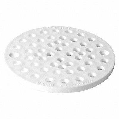 Floor Drain Grate 6-3/4 in White