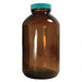 Packer Bottle 119mmH Amber 65mm Dia PK24