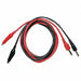 Hook Clip Test Leads Red/Black Silicone