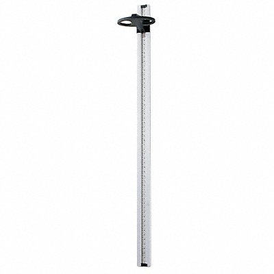 Mechanical Height Rod White Plastic