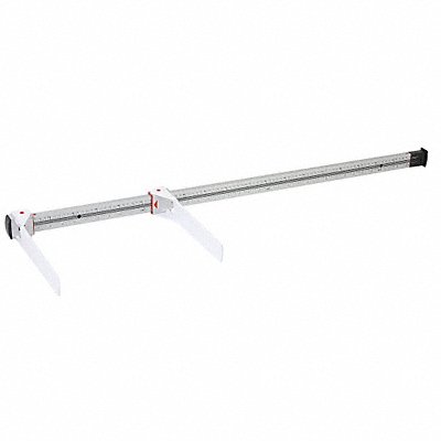 Infant Table Height Rod Silver Aluminum