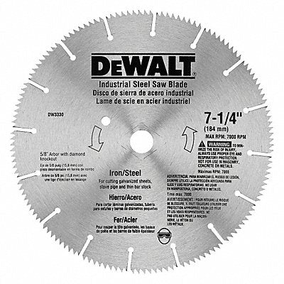 Circular Saw Blade 7 1/4 in Blade