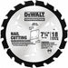 Circular Saw Blade 7 1/4 in Blade PK10