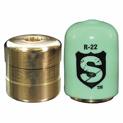 Refrigerant Cap Locks 1/4 in R-22 PK12