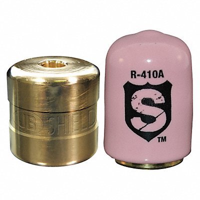 Refrigerant Cap Locks 1/4 in R-410A PK50