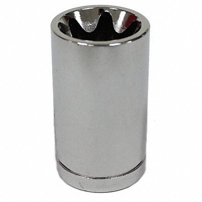 Socket Steel Chrome E14