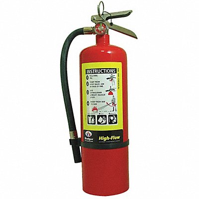 Fire Extinguisher Steel Red ABC