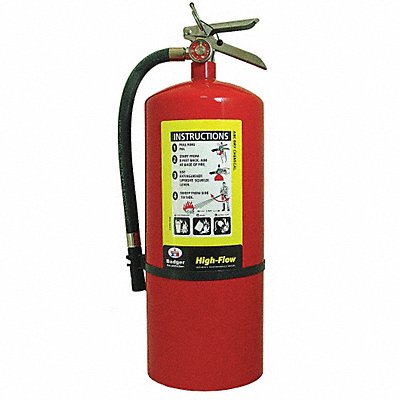 Fire Extinguisher Steel Red ABC