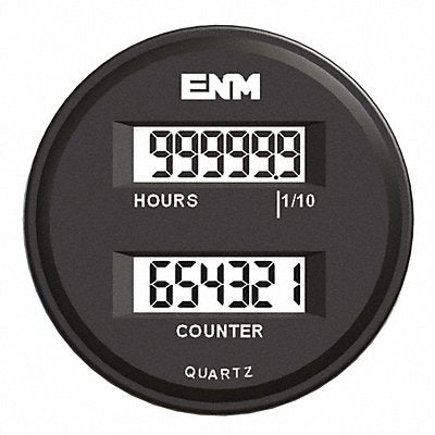 Hour Meter/ Counter 6 Digits LCD