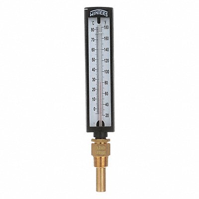 Thermometer Analog 20 to 80 deg 1/2in