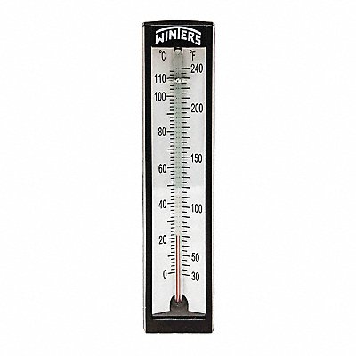 Thermometer Analog 30to240 F 1/2 NPT