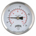 Thermometer Analog 30-250 deg 1/2 NPT