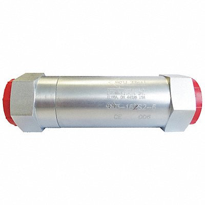 Hydraulic Check Valve 5000 psi 1/4 NPT