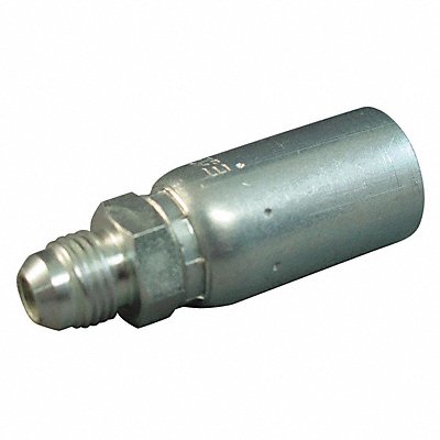 Crimp Fitting 3/8 I.D. 9/16 M JIC PK2