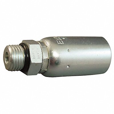 Crimp Fitting Straight 1/4 ID ORB