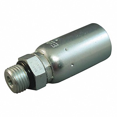 Crimp Fitting Straight 1/2 ID ORB