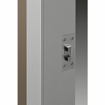 Door Stop Wall Mount Satin Chrome