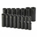 Impact Socket Set 1/2 Drive 15 Pieces