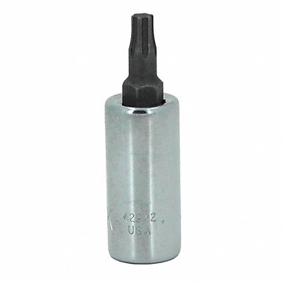 Socket Bit Steel 1/4 in TpSz T10