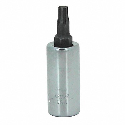 Socket Bit Steel 1/4 in TpSz T8