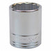 Socket Steel Chrome 27 mm