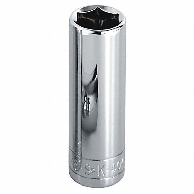 Socket Steel Chrome 1 1/8 in