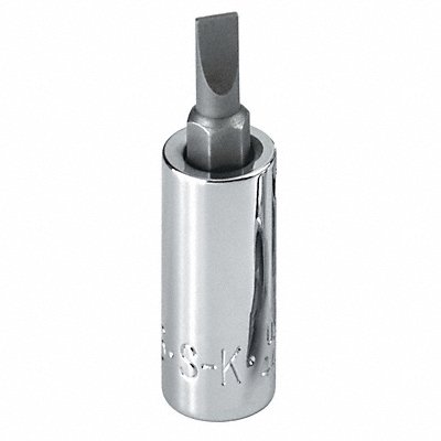 Socket Bit Steel 1/4 in TpSz 5/16 in