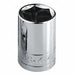 Socket Steel Chrome 23 mm