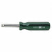 Skt Drvr Steel Chrome DrvSz 1/4 in