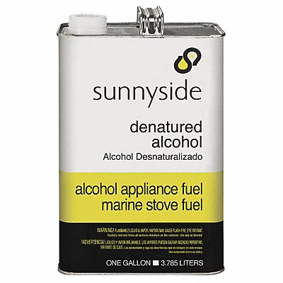 Denatured Alcohol 1gal Can Solvent Base