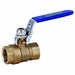 Brass Ball Valve Inline FNPT 1-1/4 