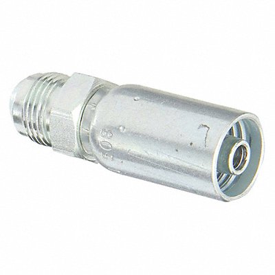 Crimp Fitting Straight 3/8 ID JIC