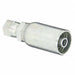 Crimp Fitting Straight 3/8 ID JIC