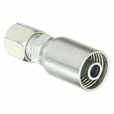 Crimp Fitting Straight 1/2 ID