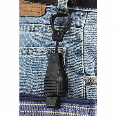 Glove Guard Clip Black Blank
