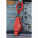 Glove Guard Clip Red Blank